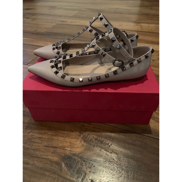 Valentino Rockstud Ballet Flat - Picture 4 of 5